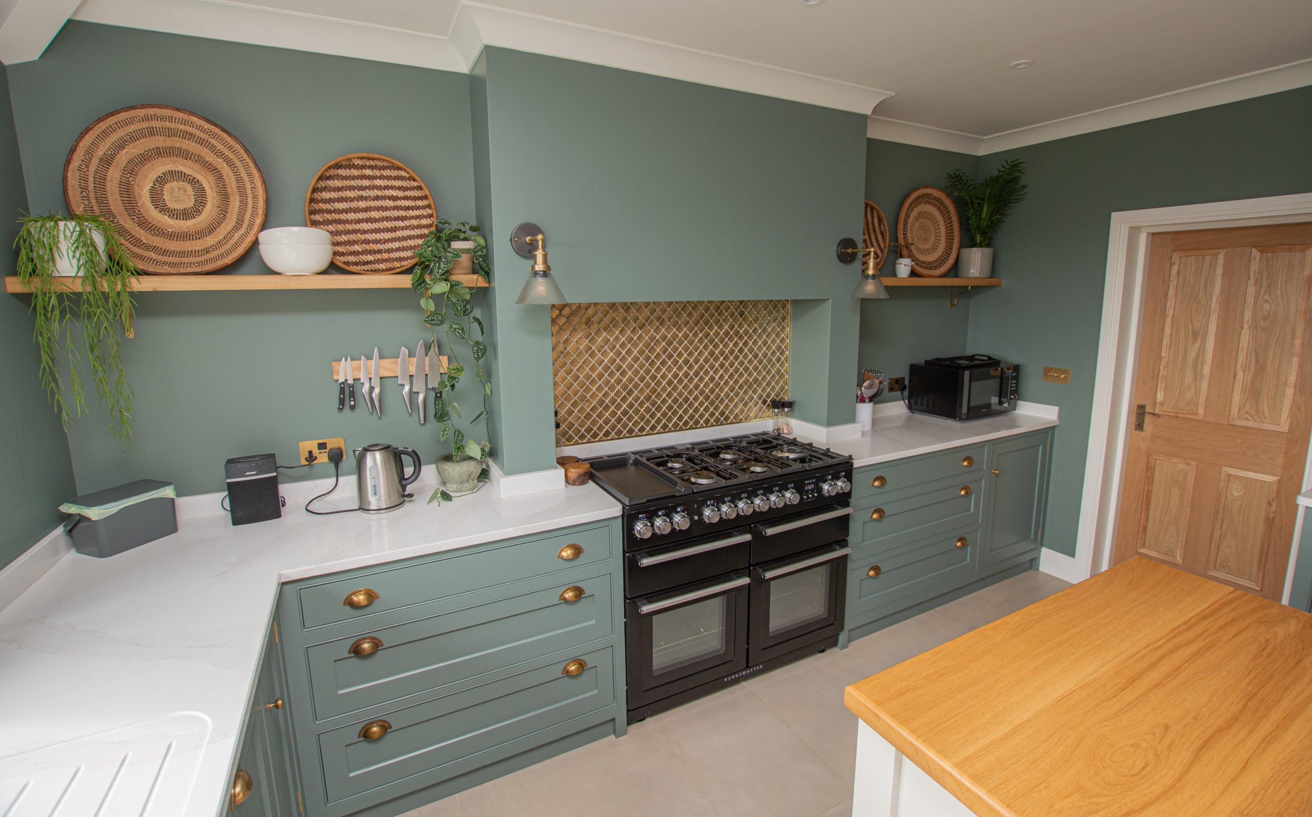 Bespoke fitted kitchen in Abersoch