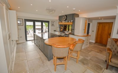 Classic Shaker-style kitchen in Caerwys