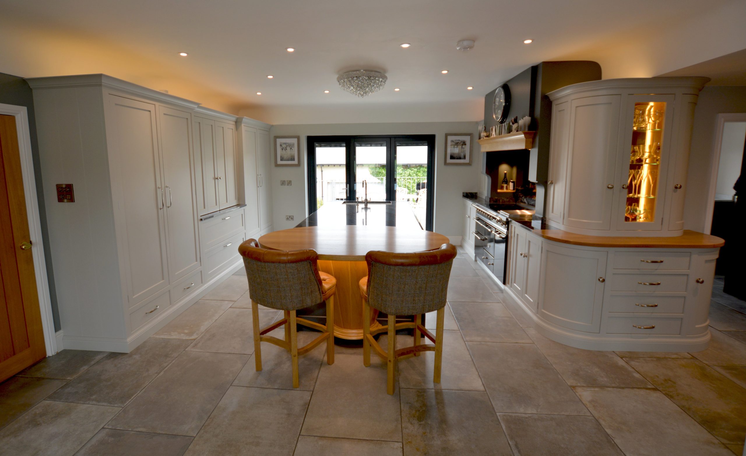 Shaker Style Kitchen and Island